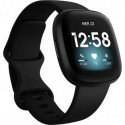 Fitbit Montre connectée Montre sport Versa 3 Noir