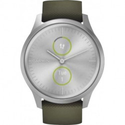 Garmin Montre connectée Bracelet connecté VIVOMOVE STYLE Silver Moss