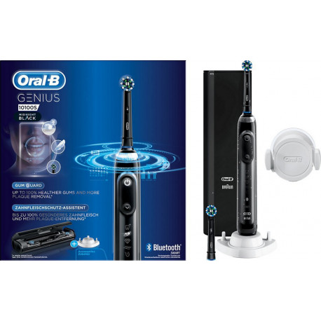 Oral-B Hygiène bucco-dentaire Brosse à dents électrique Genius 10100S Noire