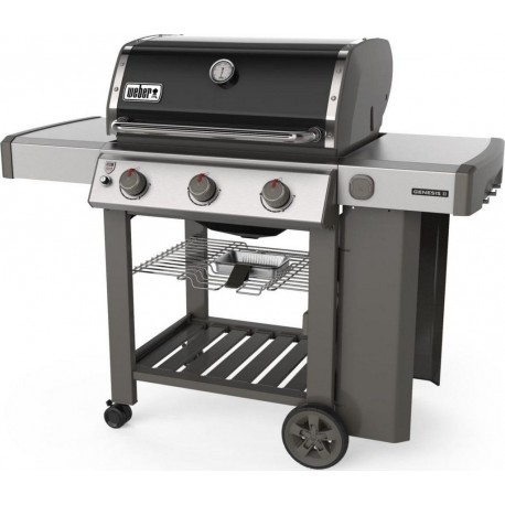 Weber Barbecue Gaz Genesis II E-310 Plancha black noir