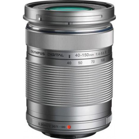 Olympus Objectif pour Hybride 40-150mm R f/4.0-5.6 silver M.Zuiko