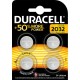 Duracell 4 piles 3V lithium 2032 (lot de 2)