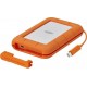 LaCie Disque Dur Portable Rugged Thunderbolt USB-C 4To