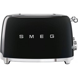 Smeg Grille-Pain Noir 2000W 4 Tranches TSF03BLEU