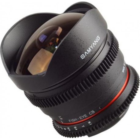 Samyang Objectif pour Reflex 8mm f/3.5 UMC FishEye CS II pour Canon