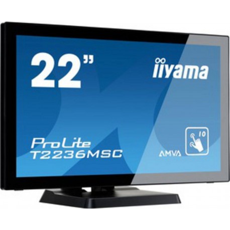 IIYAMA 22” 21.5IN LED 1920X1080 16:9 8MS T2236MSC-B2 TOUCH