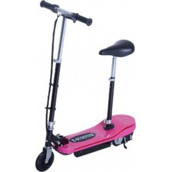 Homcom Trottinette électrique 120 W pliable pour enfants à partir de 7 ans lumière LED hauteur de guidon et selle réglable 12 Km