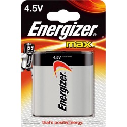 Energizer Max pile plate 4,5V alcaline 3LR 12 (lot de 4)