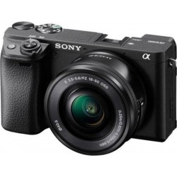 Sony Appareil Photo Hybride A6400 Noir + Objectif EPZ 16