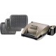 Lagrange Gaufrier+Gaufrette+Croque Premium Taupe 1200W 019622