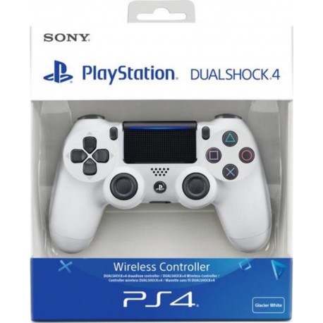 Sony Manette DualShock 4 Blanc V2 Pour PS4