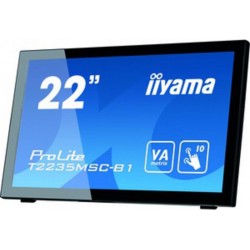 IIYAMA 22IN LED 1920X1080 16:9 6MS T2235MSC-B1