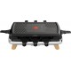 Tefal Raclette - Fondue Raclette Gril plancha 3en1 RE610D12 GOURMET 1350W