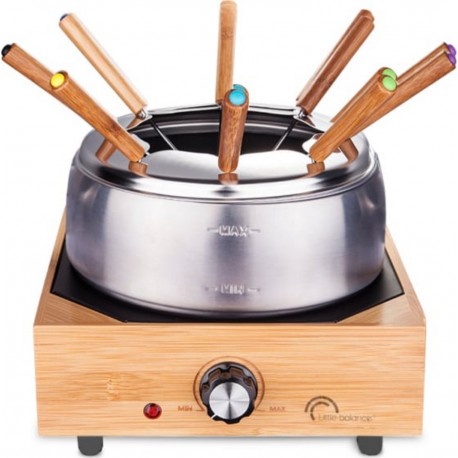 Little Balance Services à fondue WOOD FONDUE8INOX-8320