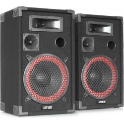 MAX Enceinte sono XEN 3508 Paire d'enceintes 8” 2x 500W