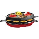 Tefal Raclette Colormania Rouge 8 Personnes RE310512