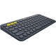 Logitech Clavier Sans Fil Bluetooth Gris K380 AZERTY