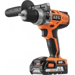 AEG Perceuse à percussion sans fil Powertools BSB18CLI202C 18V 2Ah