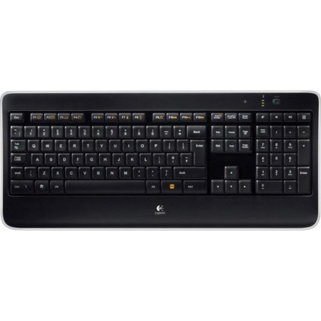 LOGITECH CLAVIER RETRO ECLAIRE K800 NOIR 920-002372 AZERTY FR