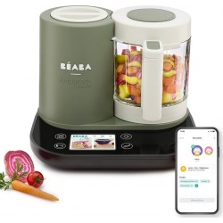 Beaba Mixeur Cuiseur Bébé Babycook Smart vert de gris