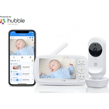 Motorola Babyphone Ease 44 connect 2 en 1 wifi et video