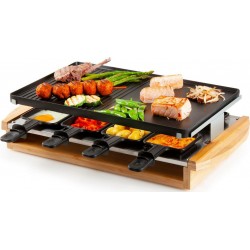 DOMO Raclette Bamboo 8 Personnes DO9246G