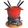 Baumalu Fondue Bourguignonne fonte rouge 10 personnes 385050