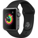 Apple Watch Montre connectée 38MM Alu Gris/Noir Series 3