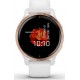 Garmin Montre sport Venu 2S Rose Gold avec bracelet blanc