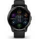 Garmin Montre sport Venu 2 Plus Slate bracelet noir