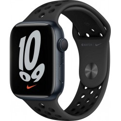 Apple Watch Montre connectée Nike 45MM Alu Minuit/Anth Noir Series 7