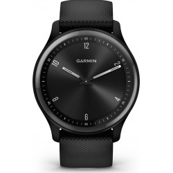 Garmin Montre santé vivomove Sport Gray bracelet noir