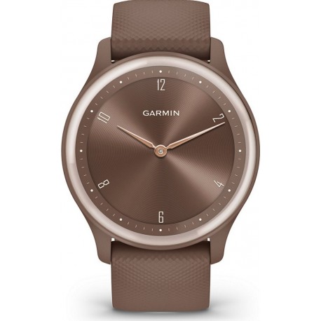 Garmin Montre santé Vivomove Sport PeachGold chocolat