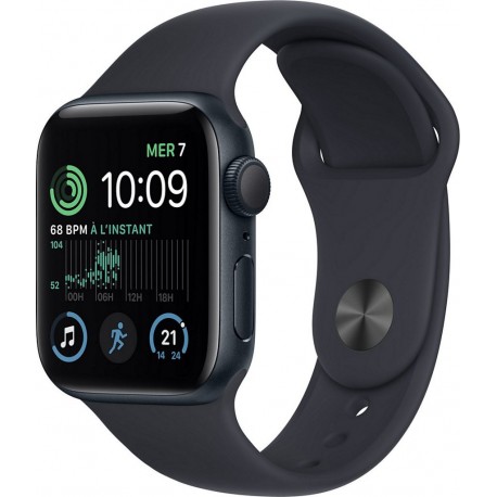 Apple Watch Montre connectée SE 40MM Alu/Minuit