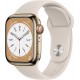 Apple Watch Montre connectée 41MM Acier Or/Lum Stellaire Series 8 Cel