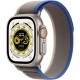 Apple Watch Montre connectée 49MM Tita/Bouc Trail Ble/Gri Ultra S/M C