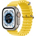 Apple Watch Montre connectée 49MM Titane/Ocean Jaune Ultra Cellular