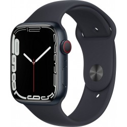 Apple Watch Montre connectée 45MM Alu/Minuit Series 7 Cellular