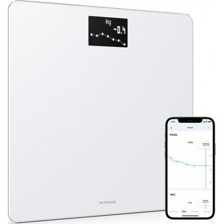 Withings Pèse personne connecté Body Blanche