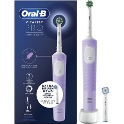 Oral-B Brosse à dents électrique D173 lila avec 1 refills