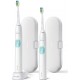 Philips Brosse à dents électrique Sonicare 4300 DUO x2 HX6807/35