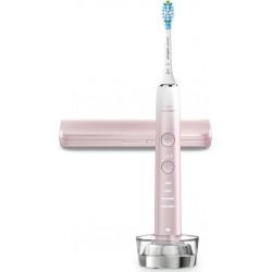 Philips Brosse à dents électrique Sonicare diamondClean 9000 rose blanche