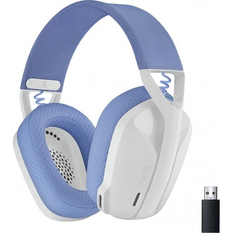 Logitech Casque gamer G435 Lightspeed Bluetooth Blanc