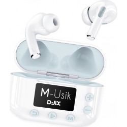 D-Jix Ecouteurs M-USIK Player 8Go with TWS earbuds