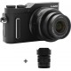 Panasonic Appareil photo Hybride DC-GX880 W Noir+ 12-35 + 35-100 mm