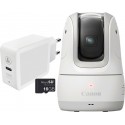 Canon Appareil photo Compact PowerShot PX Blanc - Essential Kit