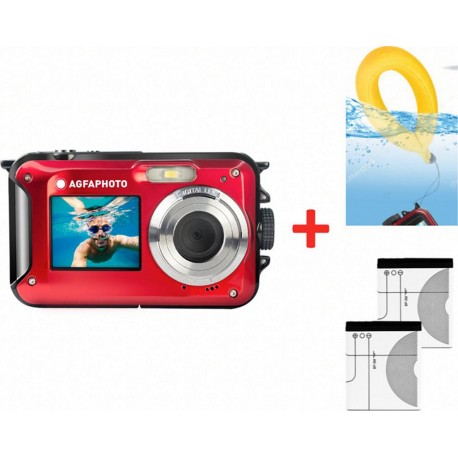 Agfaphoto Appareil photo Compact PACK REALISHOT WATERPROOF WP8000 Ro