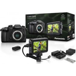 Panasonic Appareil photo Hybride GH5 vlog + Ecran Atomos Shinobi