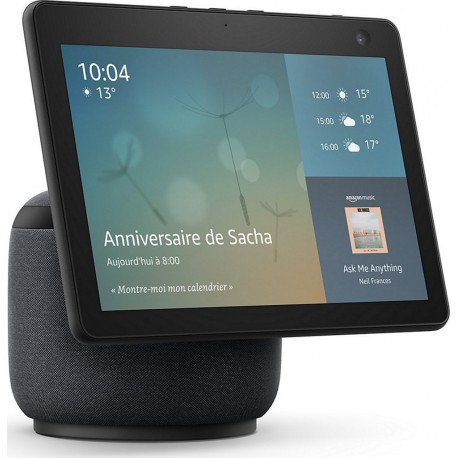 Amazon Assistant vocal Echo Show 10 Noir