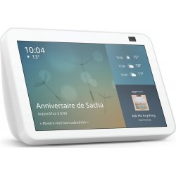 Amazon Assistant vocal Echo Show 8 2e generation Blanc